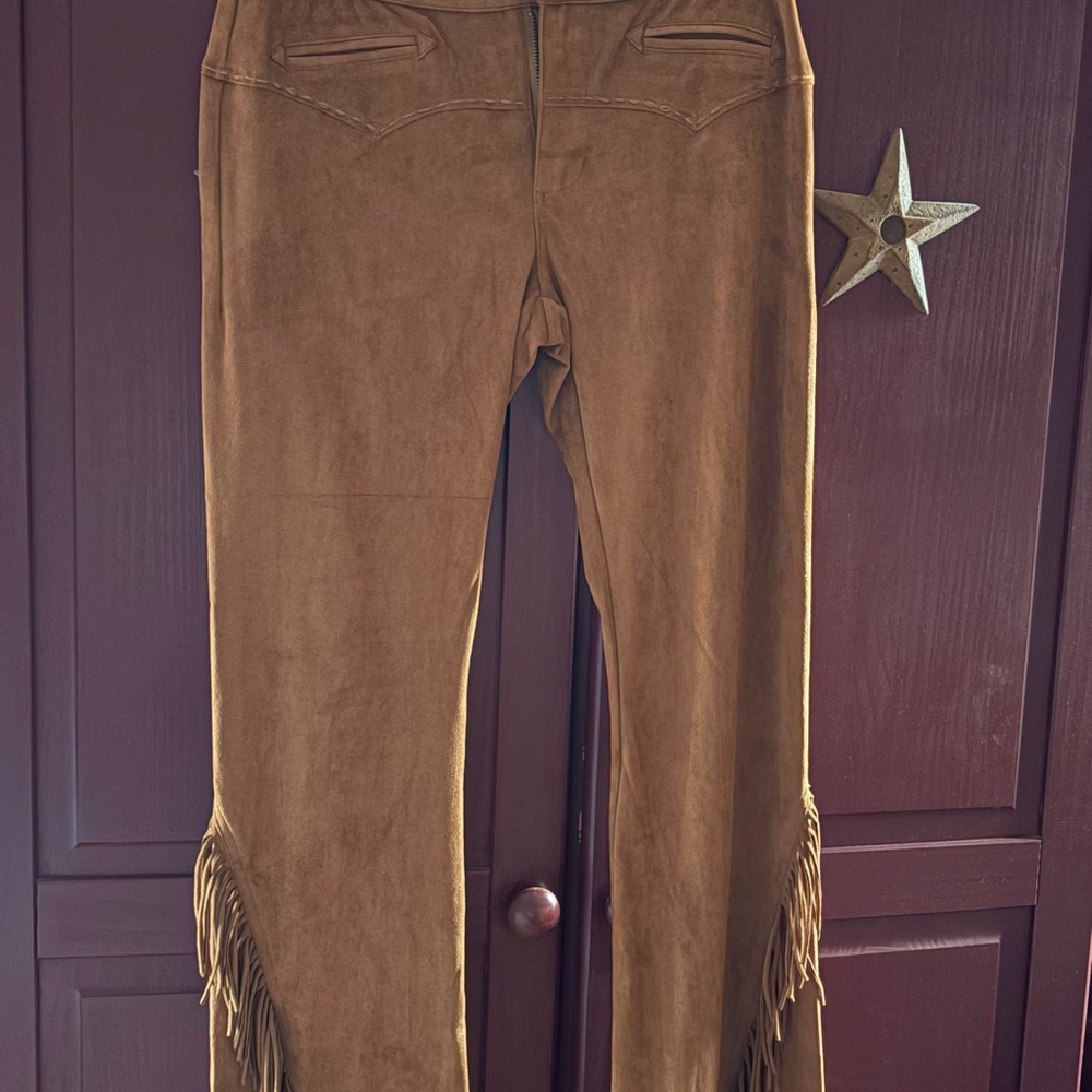 Double D Ranch fringe pants
